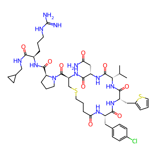 Chemical structure of BindingDB Monomer ID 301680