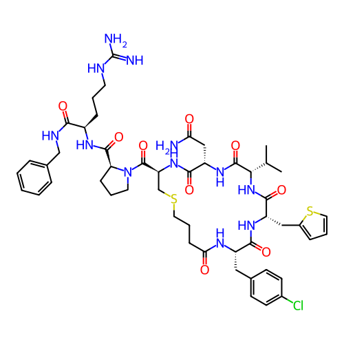 Chemical structure of BindingDB Monomer ID 301681