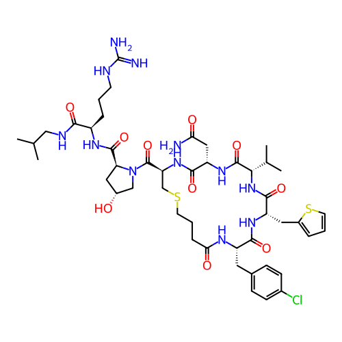 Chemical structure of BindingDB Monomer ID 301684