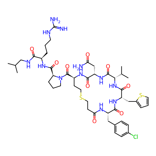 Chemical structure of BindingDB Monomer ID 301686
