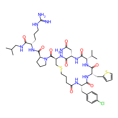 Chemical structure of BindingDB Monomer ID 301687