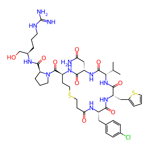 Chemical structure of BindingDB Monomer ID 301693