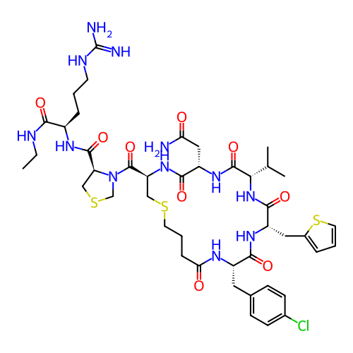 Chemical structure of BindingDB Monomer ID 301701