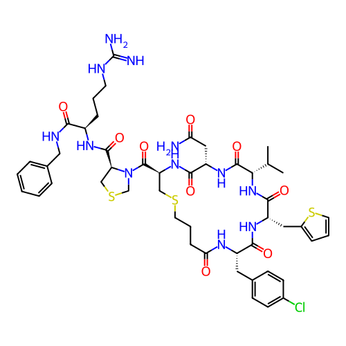 Chemical structure of BindingDB Monomer ID 301707