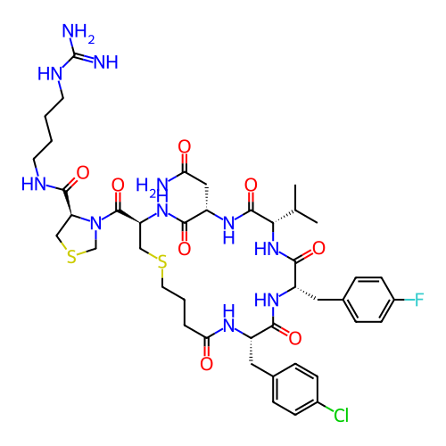 Chemical structure of BindingDB Monomer ID 301709