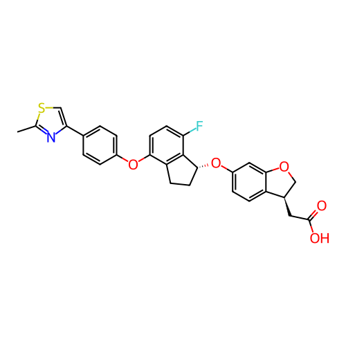Chemical structure of BindingDB Monomer ID 301742