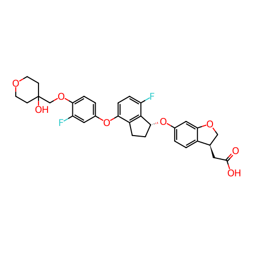 Chemical structure of BindingDB Monomer ID 301747