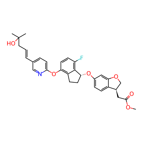 Chemical structure of BindingDB Monomer ID 301753