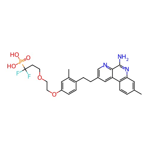 Chemical structure of BindingDB Monomer ID 301788