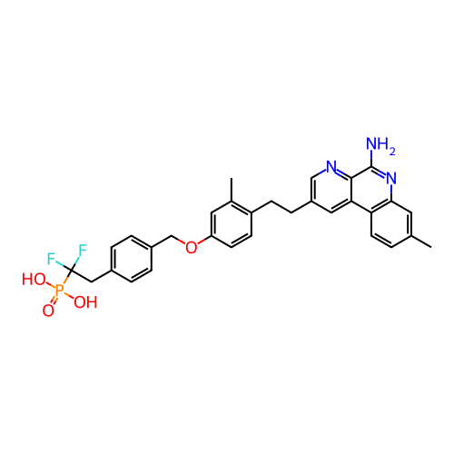 Chemical structure of BindingDB Monomer ID 301789