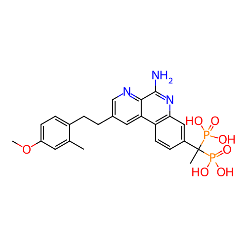 Chemical structure of BindingDB Monomer ID 301803