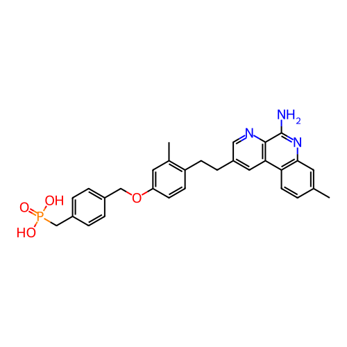 Chemical structure of BindingDB Monomer ID 301810