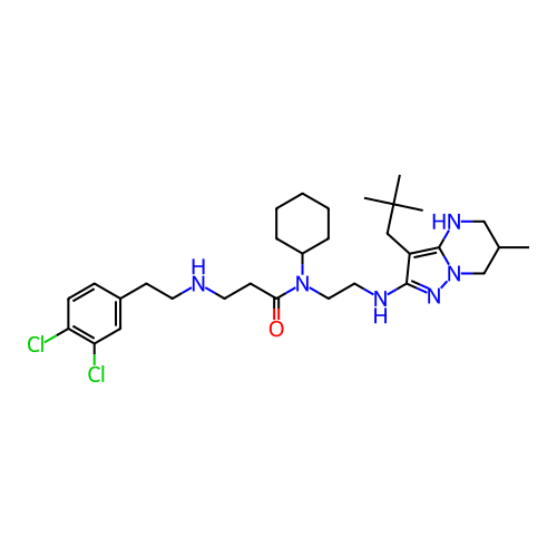 Chemical structure of BindingDB Monomer ID 301811