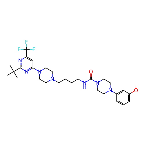 Chemical structure of BindingDB Monomer ID 301834