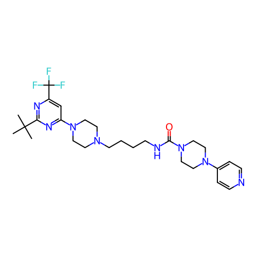 Chemical structure of BindingDB Monomer ID 301845