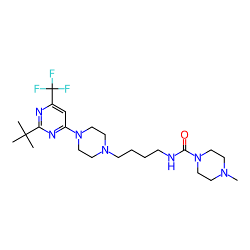 Chemical structure of BindingDB Monomer ID 301878
