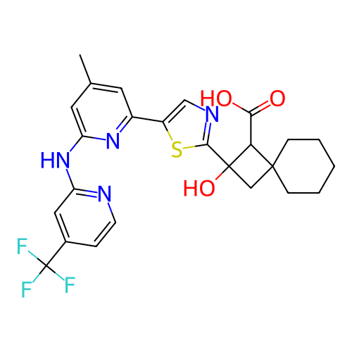 Chemical structure of BindingDB Monomer ID 302034