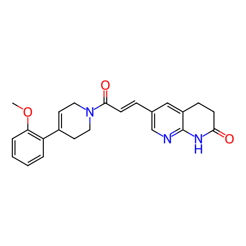 Chemical structure of BindingDB Monomer ID 302046