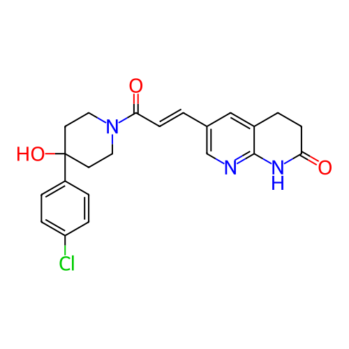 Chemical structure of BindingDB Monomer ID 302055