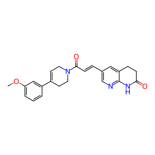 Chemical structure of BindingDB Monomer ID 302066