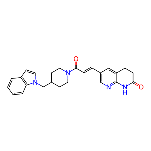 Chemical structure of BindingDB Monomer ID 302082