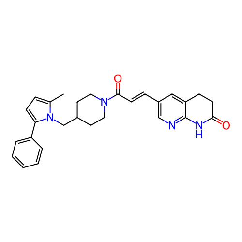 Chemical structure of BindingDB Monomer ID 302085