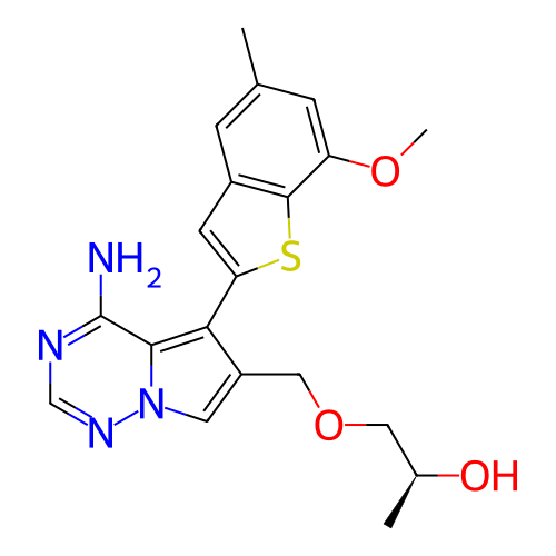 Chemical structure of BindingDB Monomer ID 302356