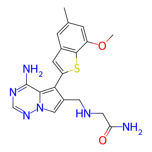 Chemical structure of BindingDB Monomer ID 302370