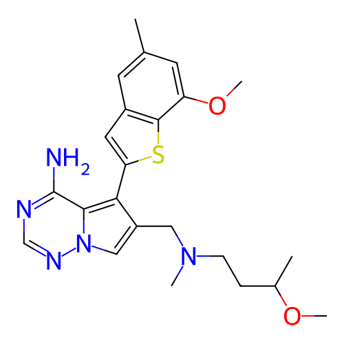 Chemical structure of BindingDB Monomer ID 302425
