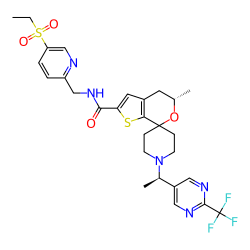 Chemical structure of BindingDB Monomer ID 302860