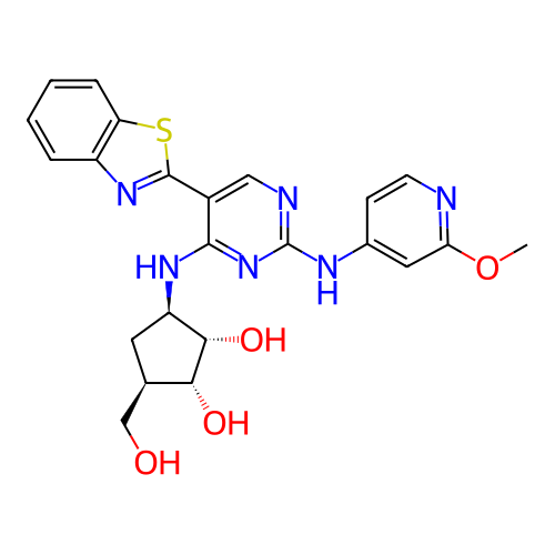 Chemical structure of BindingDB Monomer ID 302869