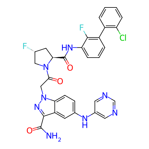 Chemical structure of BindingDB Monomer ID 302883