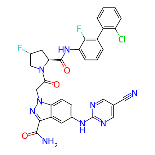 Chemical structure of BindingDB Monomer ID 302893
