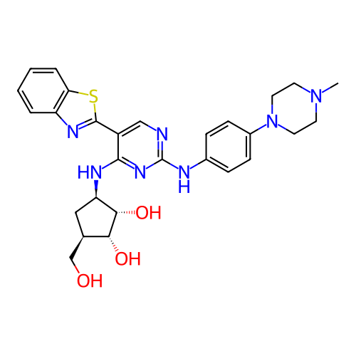 Chemical structure of BindingDB Monomer ID 302906