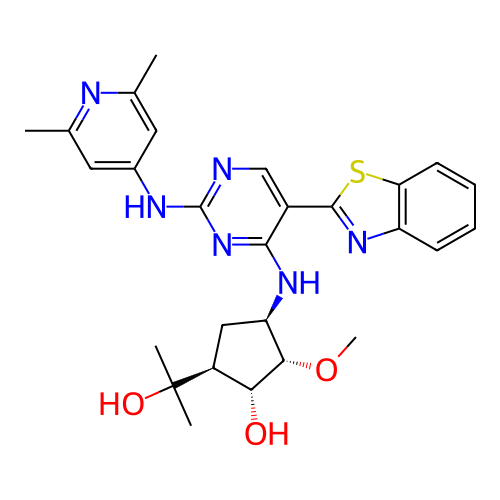 Chemical structure of BindingDB Monomer ID 303008