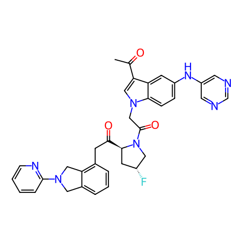 Chemical structure of BindingDB Monomer ID 303016