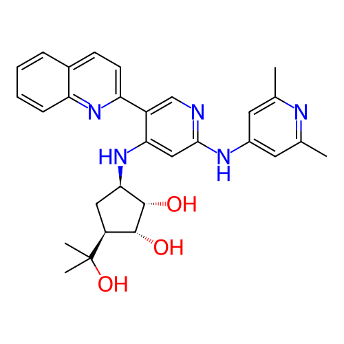 Chemical structure of BindingDB Monomer ID 303022