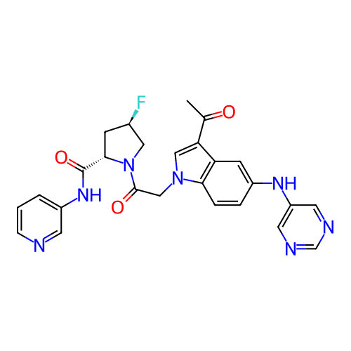Chemical structure of BindingDB Monomer ID 303026