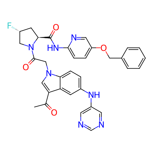 Chemical structure of BindingDB Monomer ID 303040