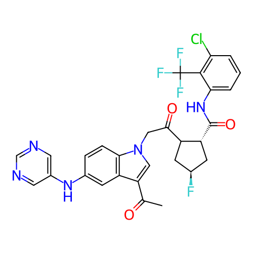 Chemical structure of BindingDB Monomer ID 303043
