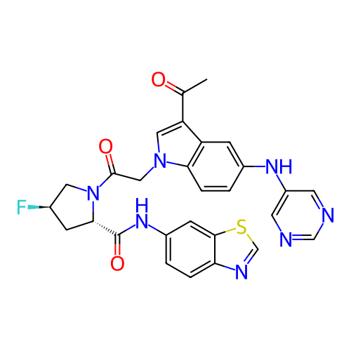 Chemical structure of BindingDB Monomer ID 303051