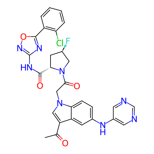 Chemical structure of BindingDB Monomer ID 303057