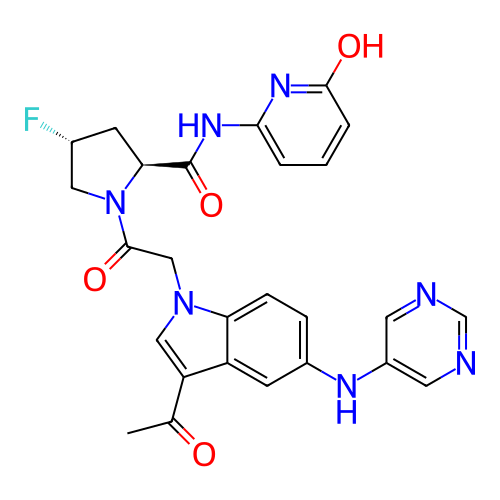 Chemical structure of BindingDB Monomer ID 303060