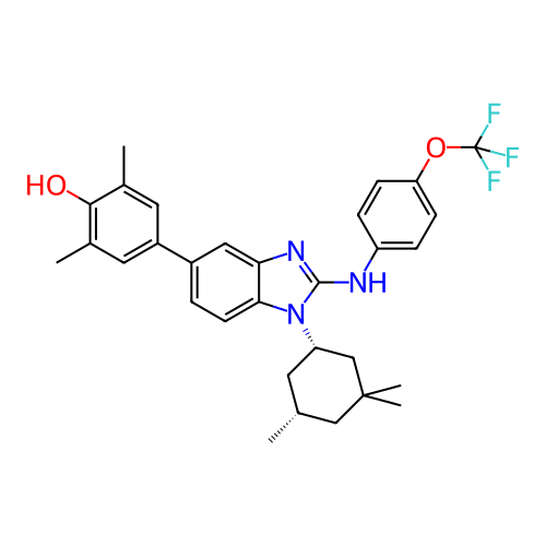 Chemical structure of BindingDB Monomer ID 303125