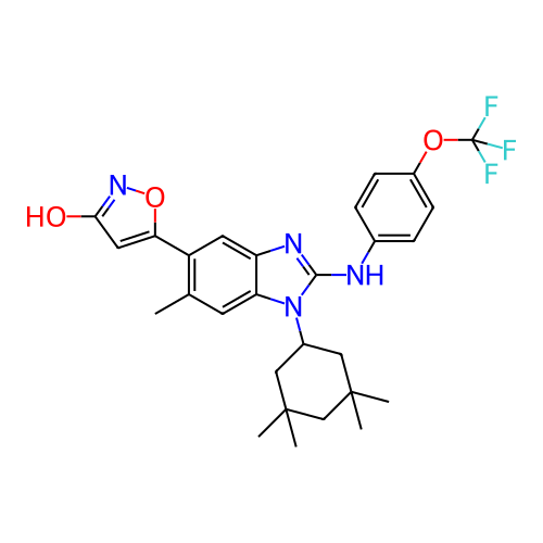 Chemical structure of BindingDB Monomer ID 303128