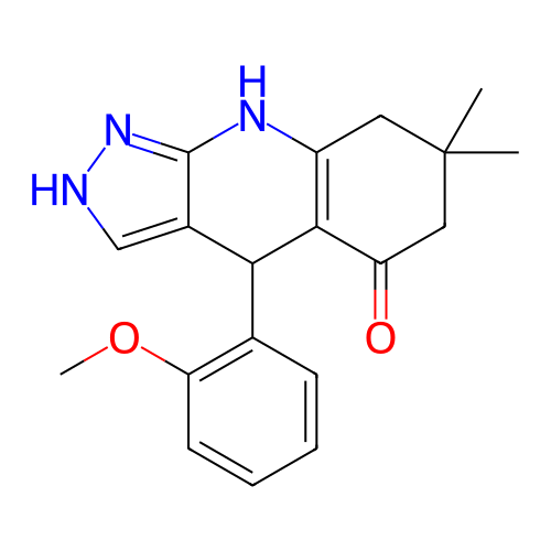 Chemical structure of BindingDB Monomer ID 303174