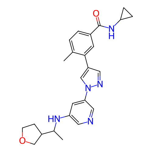 Chemical structure of BindingDB Monomer ID 303353