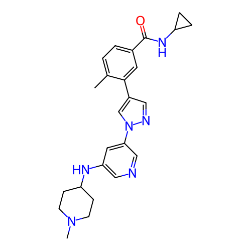 Chemical structure of BindingDB Monomer ID 303361
