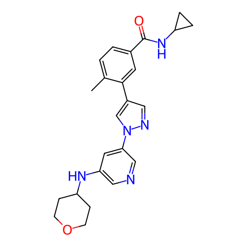 Chemical structure of BindingDB Monomer ID 303363