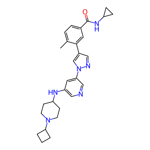 Chemical structure of BindingDB Monomer ID 303368